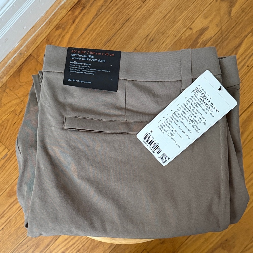 lululemon athletica Men's Pants in color Nomad